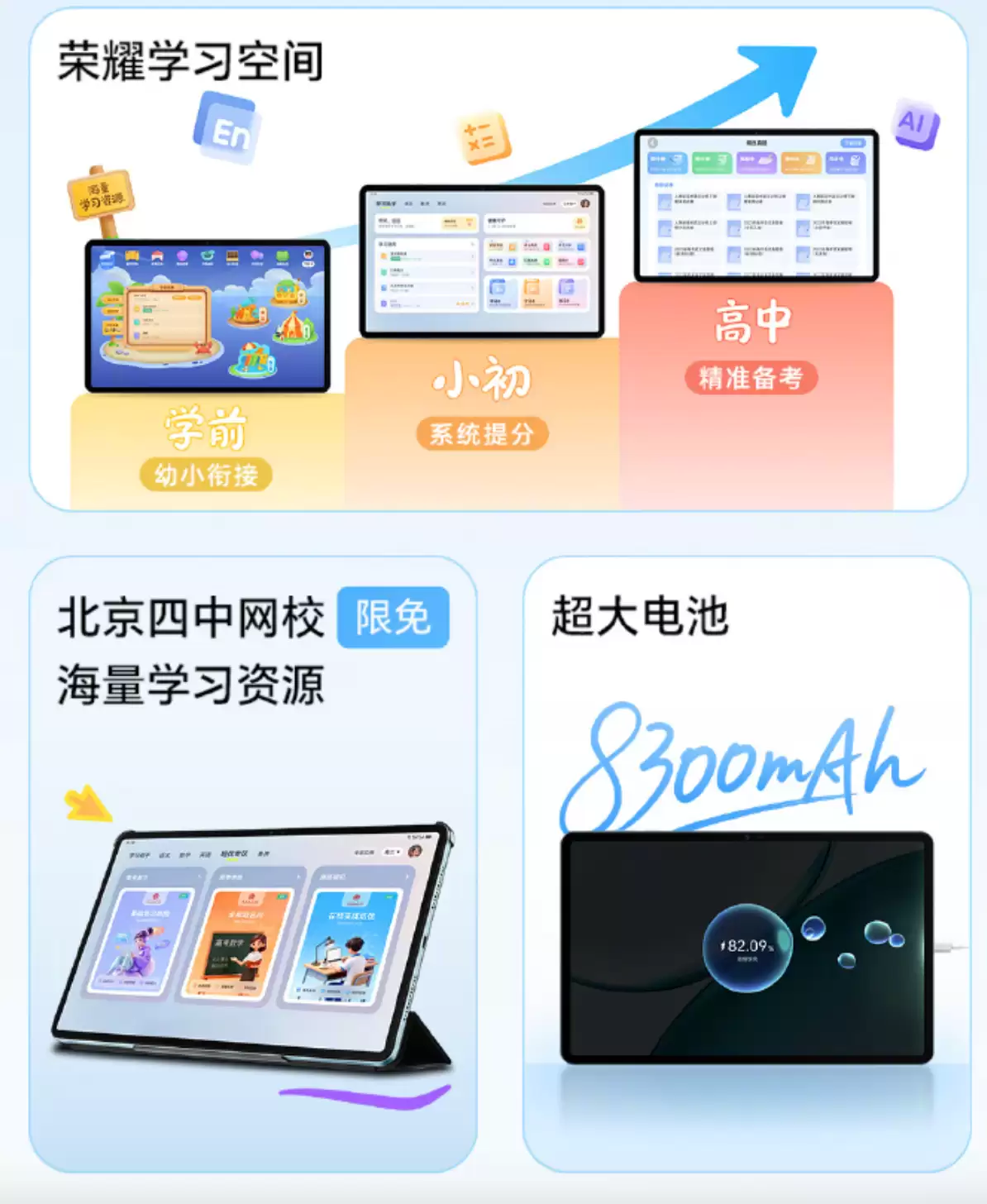 荣耀平板X10 Pro发布：11.5英寸2.5K LCD护眼屏，1499元起