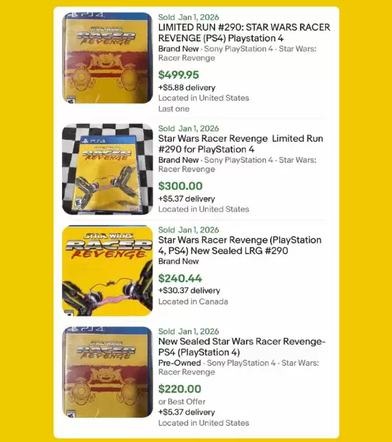 PS5密钥泄露传闻引热议，冷门游戏光盘价格飙升