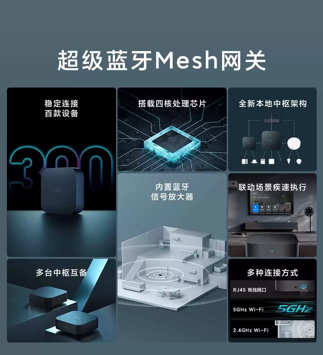 小米中枢网关新升级 3.3.0_0023 版本：内置 Mesh2.0 网关，支持子设备远程 OTA