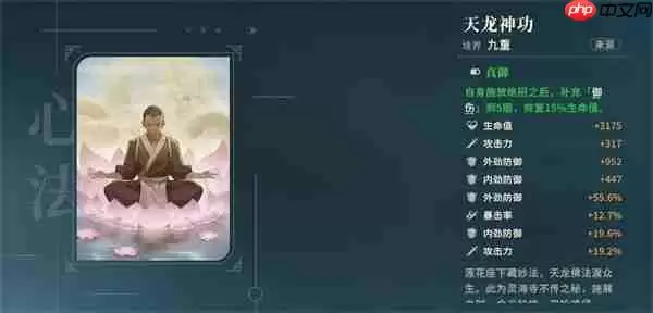 对决剑之川张凌宵心法装备推荐