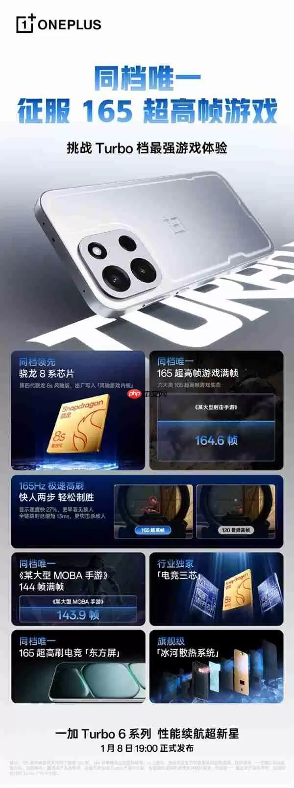 一加Turbo+6搭载9000mAh巨量电池：支持27W反冲！半小时充iPhone 45%