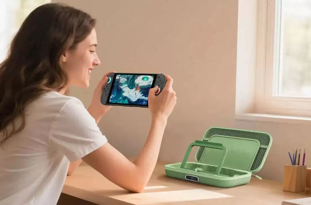 贝尔金推出Switch 2专用充电保护盒：支持快充与实时电量显示