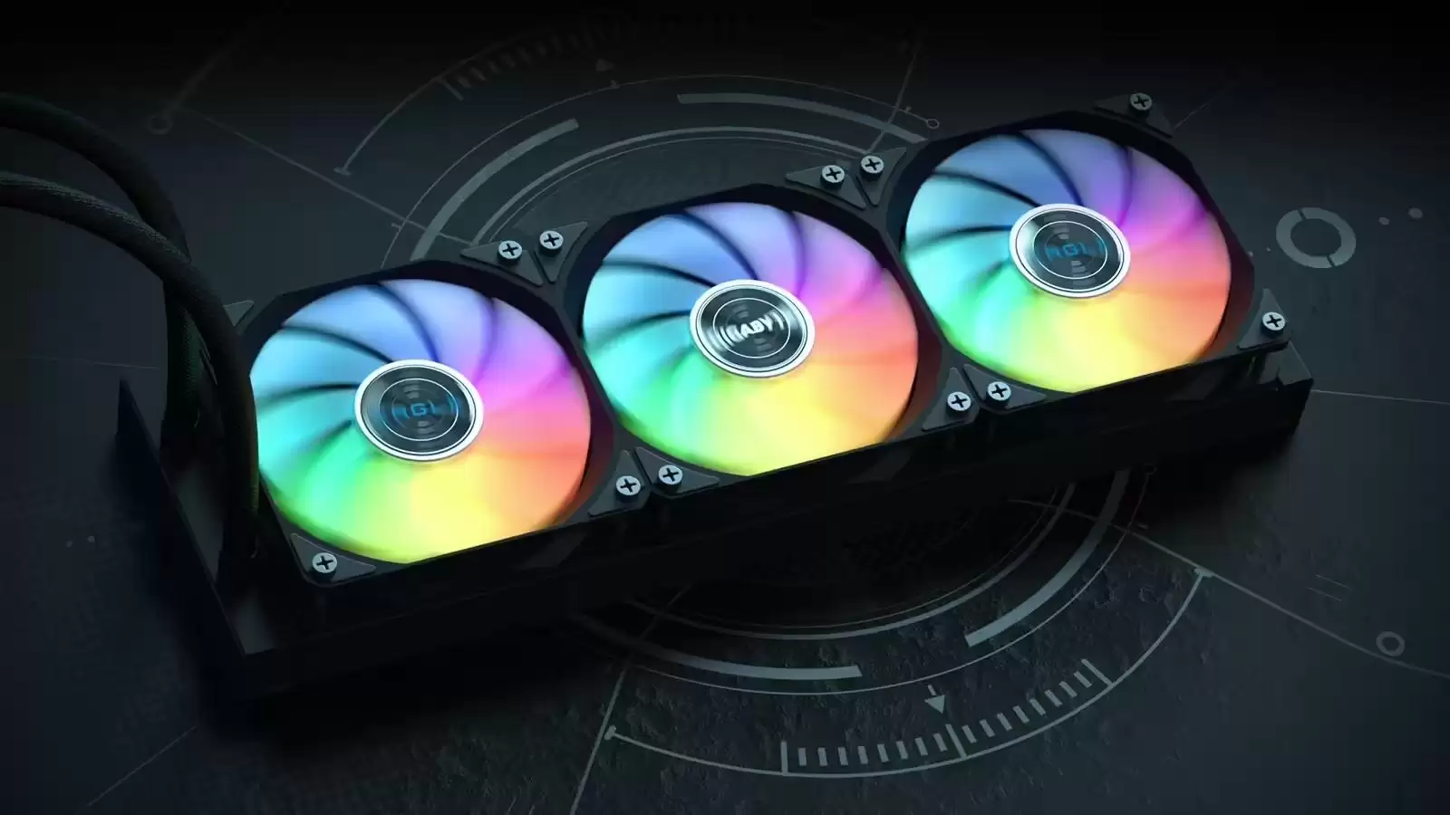 技嘉推出猎鹰EAGLE 360一体式水冷散热器:预装风扇,配备通用扣具