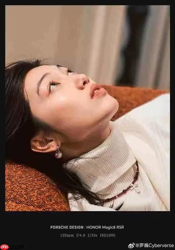 荣耀Magic8+RSR保时捷设计人像大片出炉:发丝清晰 细节拉满