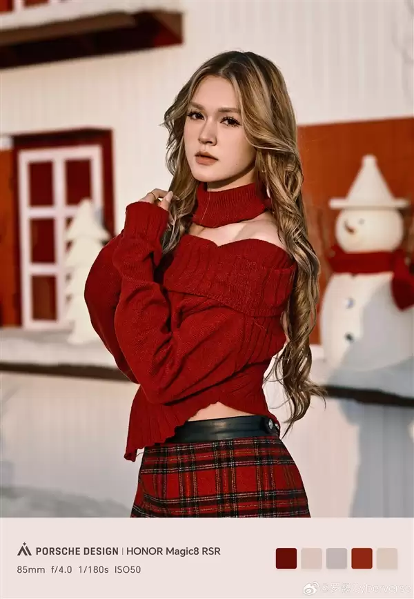 荣耀Magic8 RSR保时捷设计人像大片出炉：发丝清晰 细节拉满