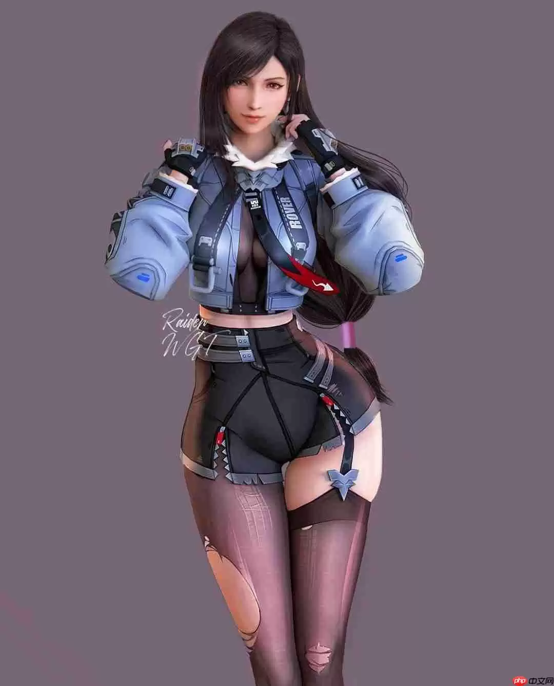 《最终幻想7》蒂法战斗3D美图 性感诱惑让人难把握