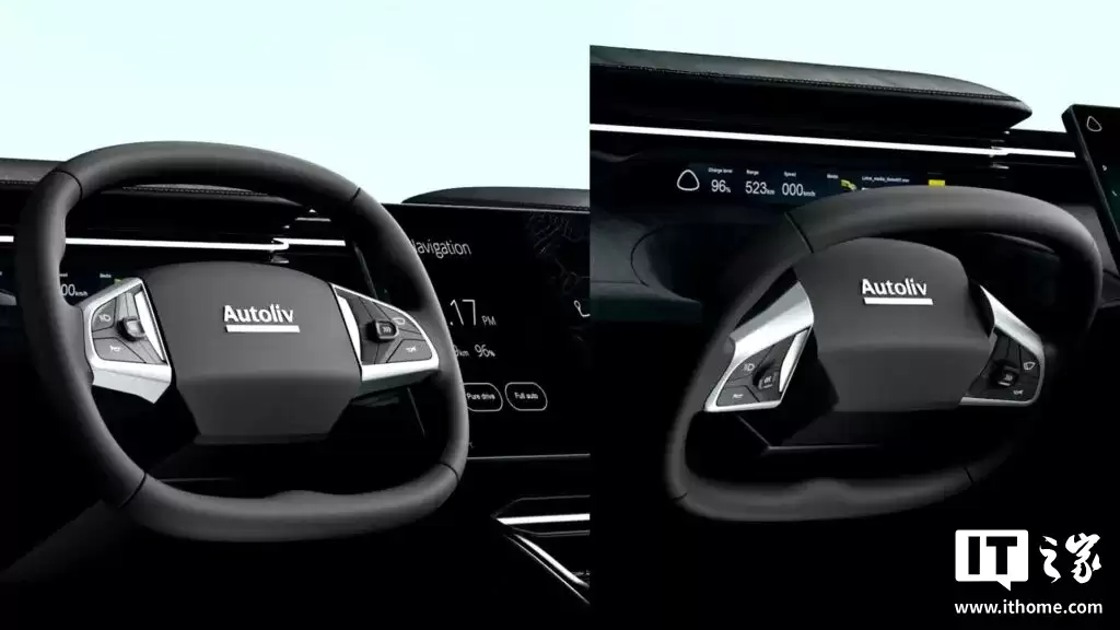 全球首款自动驾驶可折叠方向盘问世,可自动收起为乘客腾空间