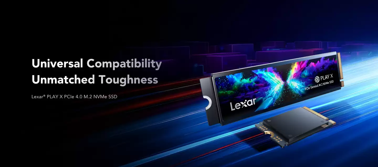 雷克沙推出 M.2 2230 固态硬盘 PLAY X：7400MB/s 顺序读，提供 2280 转接