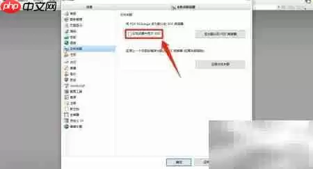 PDF Viewer浏览器显示设置