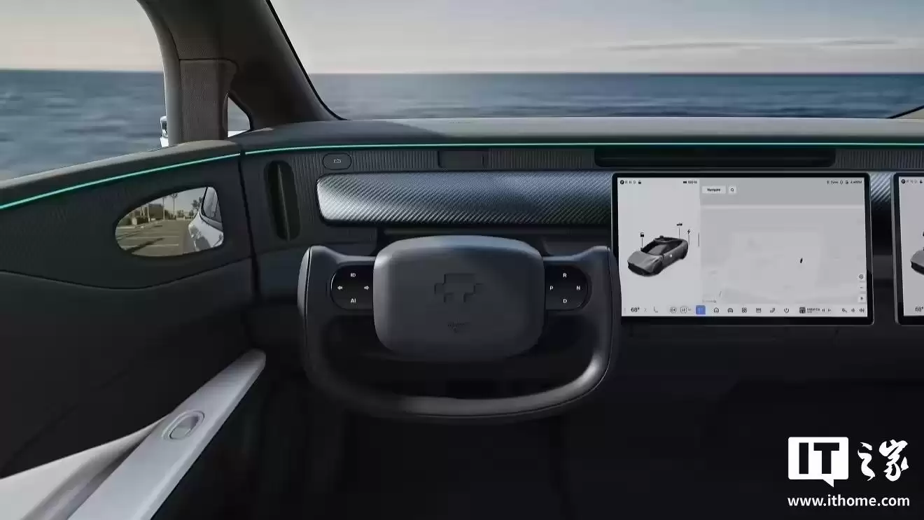 全球首款自动驾驶可折叠方向盘问世，可自动收起为乘客腾空间