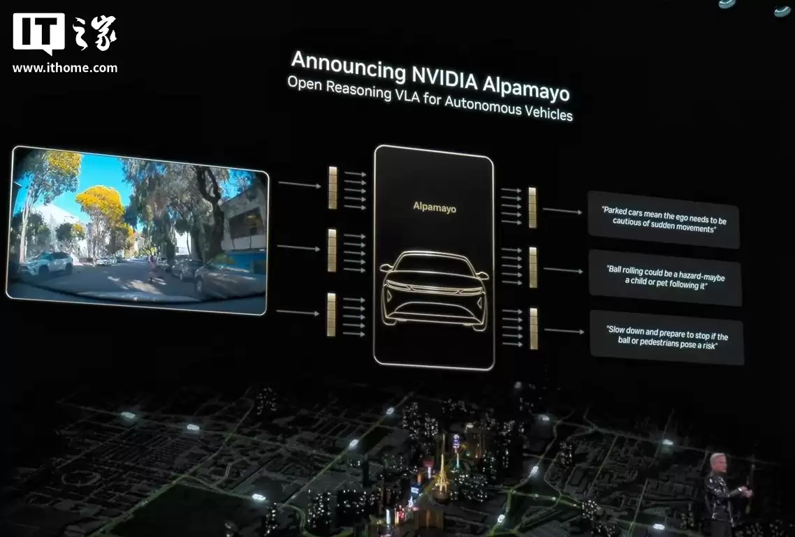 英伟达黄仁勋推出Alpamayo 1开源模型：增强复杂自动驾驶场景下AI决策能力