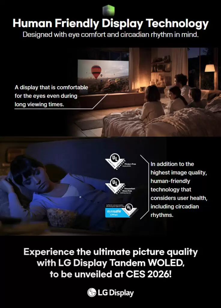 LG 显示 Tandem WOLED 发布:基于 Primary RGB Tandem 2.0,峰值亮度达 4500 尼特