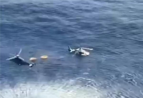 空客H160直升机遇故障坠入海中 机体漂浮系统救下机上8人