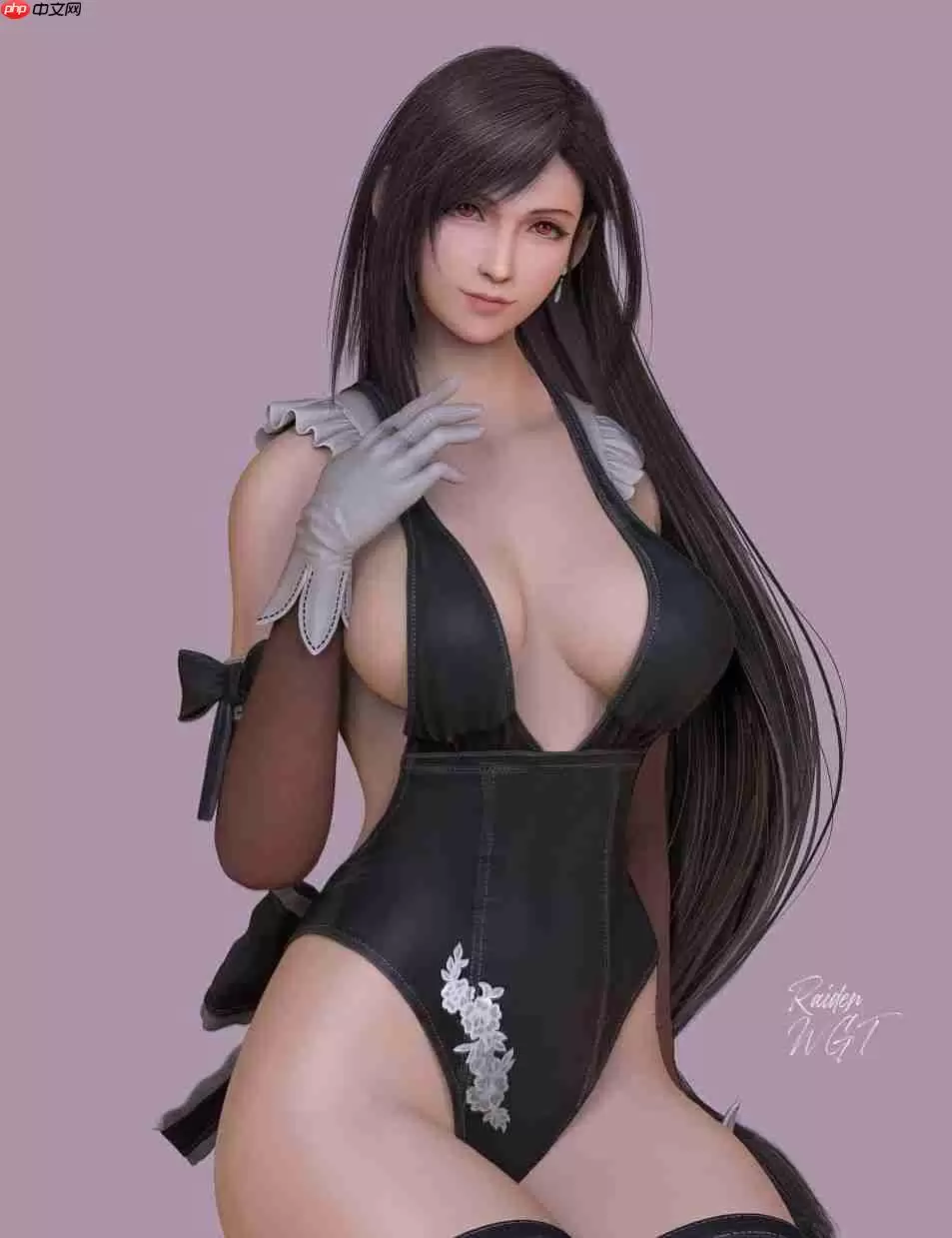 《最终幻想7》蒂法战斗3D美图 性感诱惑让人难把握