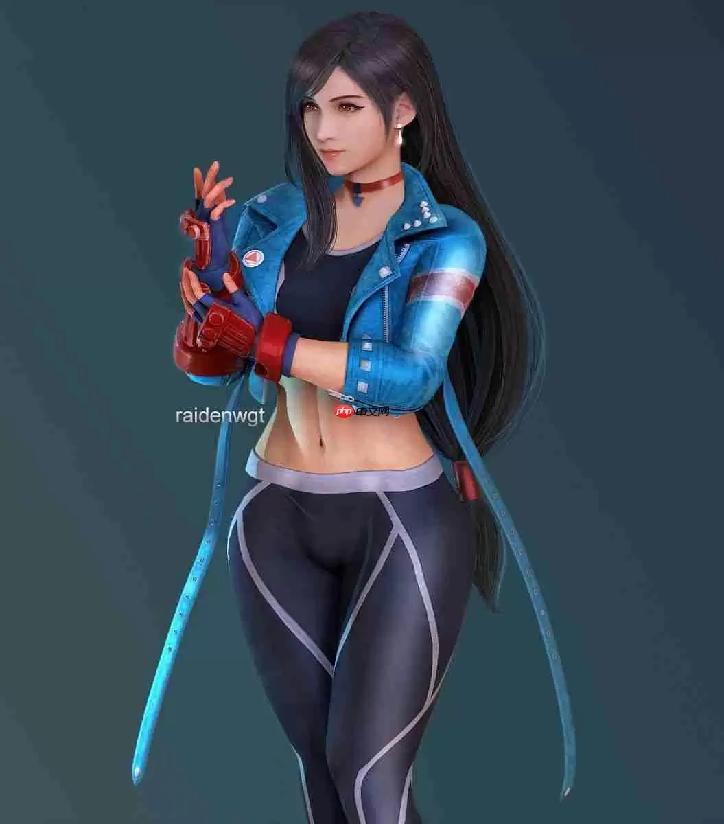 《最终幻想7》蒂法战斗3D美图 性感诱惑让人难把握