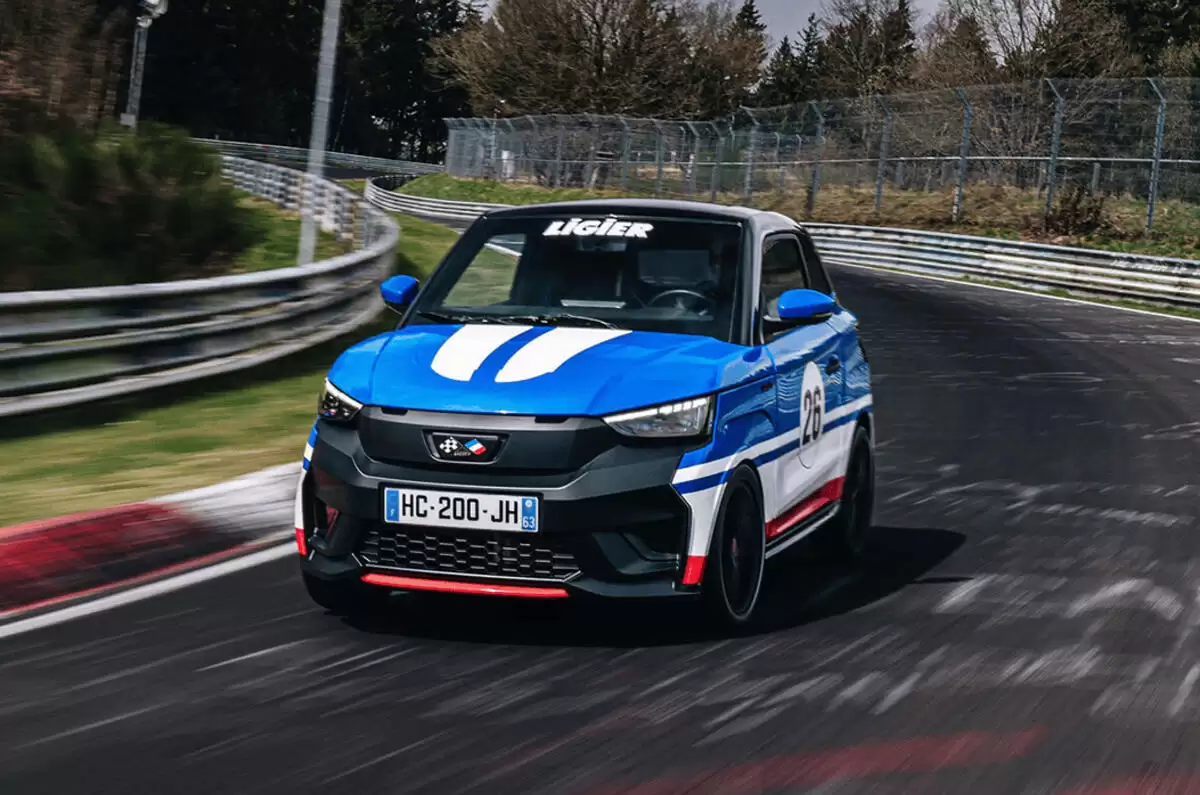 法国车企Ligier宣称打破纽北赛道最慢纪录：四轮微车取得28分25.8秒圈速