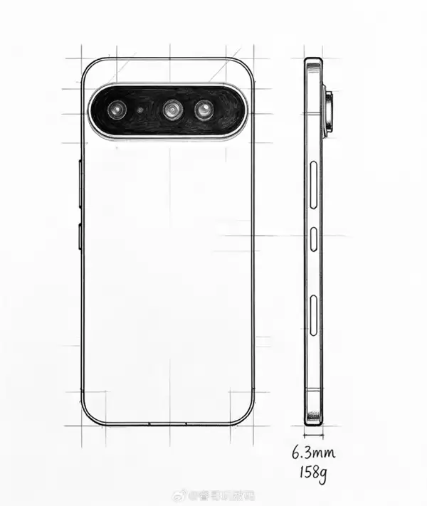 这才是真Air！荣耀新机线稿流出：6.3mm机身+Pro级主摄