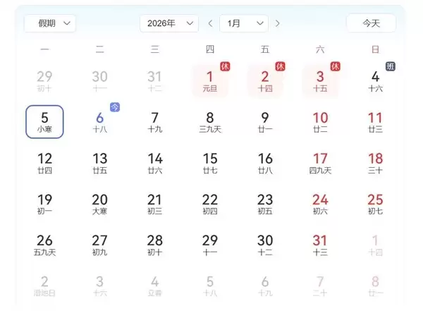 2026年小寒节气开启：干暖温暖为主，全国大部气温偏高