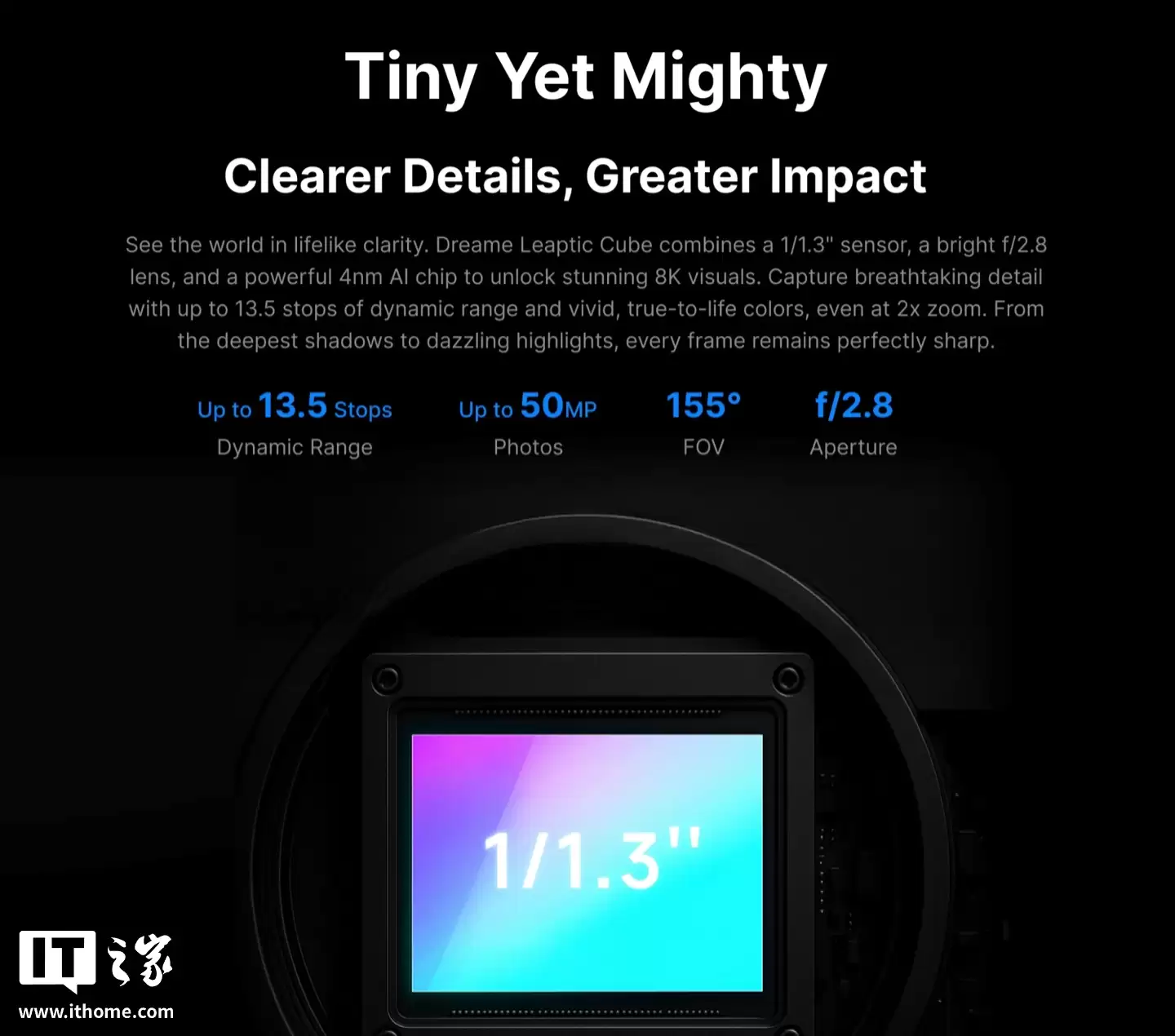 追觅进军运动相机领域:推出首款产品 Leaptic Cube,支持 8K 30 帧录像