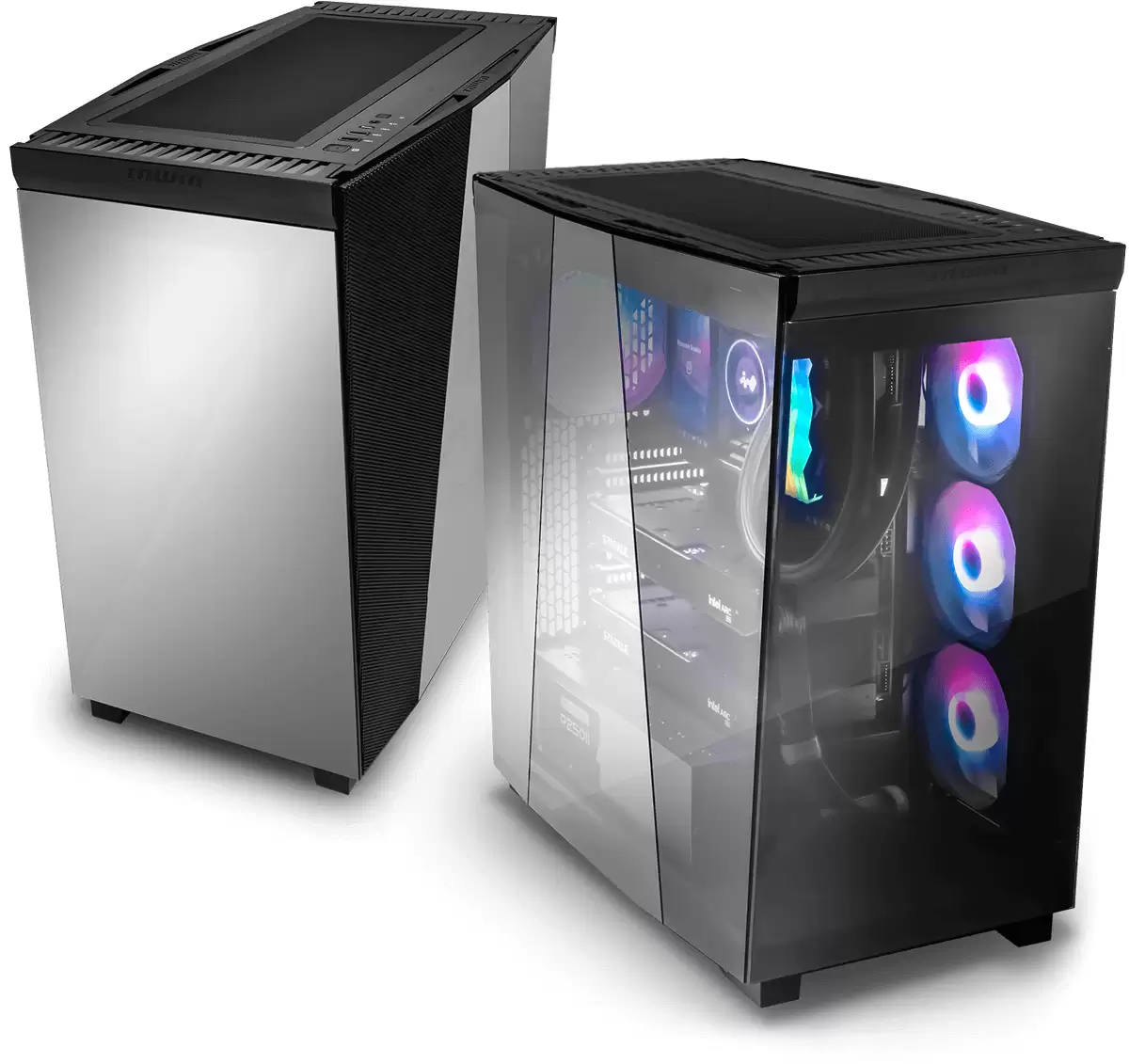 迎广 CES 2026 秀出多款机箱新品：工作站平台 COVALENT、镜面拼接 W50