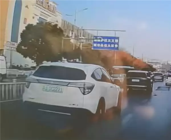 网友看到绿牌本田电动车冒黑烟 提醒车起火了！车主：我装的柴暖