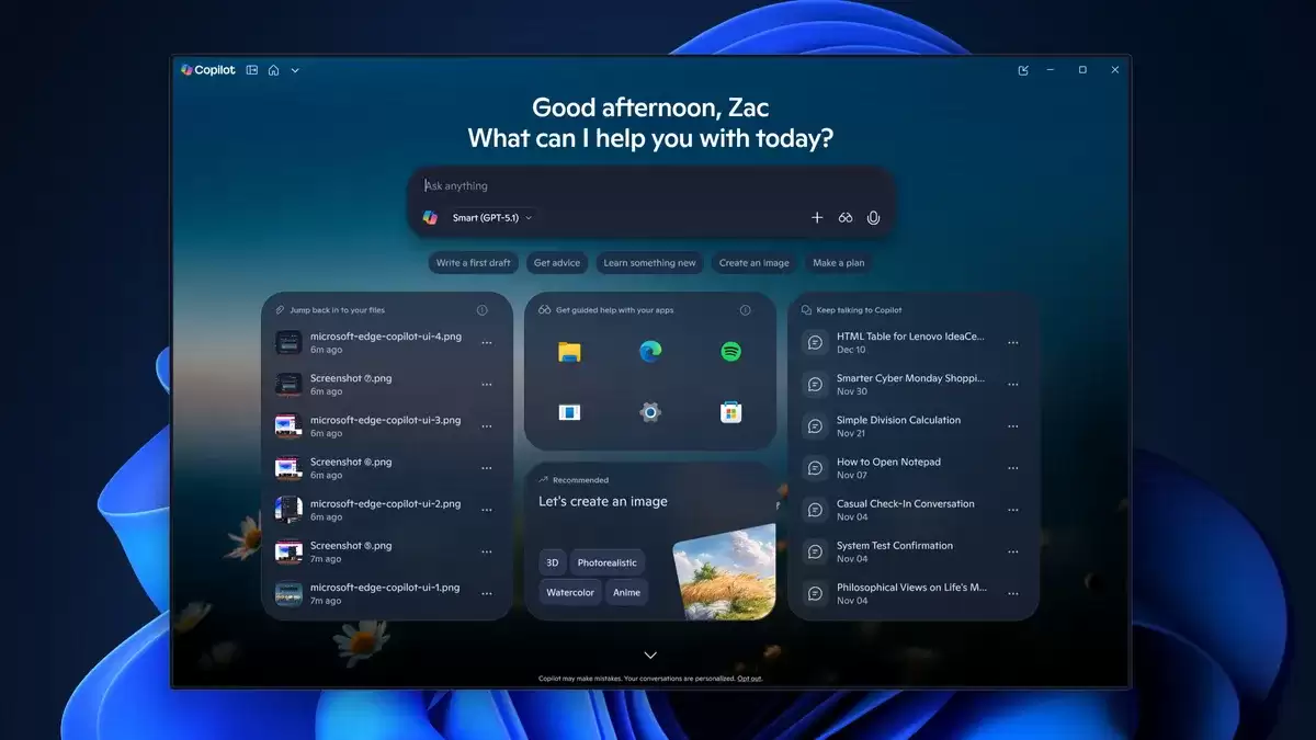 Dev / Canary 版微软 Edge 浏览器正测试新 AI 界面:圆润边角、凸现对话体验