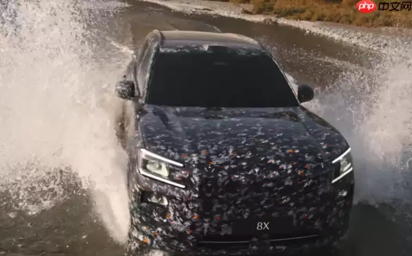 极氪8X实车图曝光：直瀑式格栅设计 今年一季度或亮相