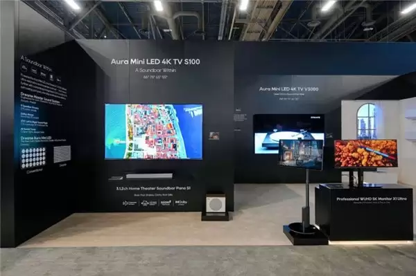 CES 2026 追觅电视首秀 Aura Mini LED 与全场景 AI 成最大亮点