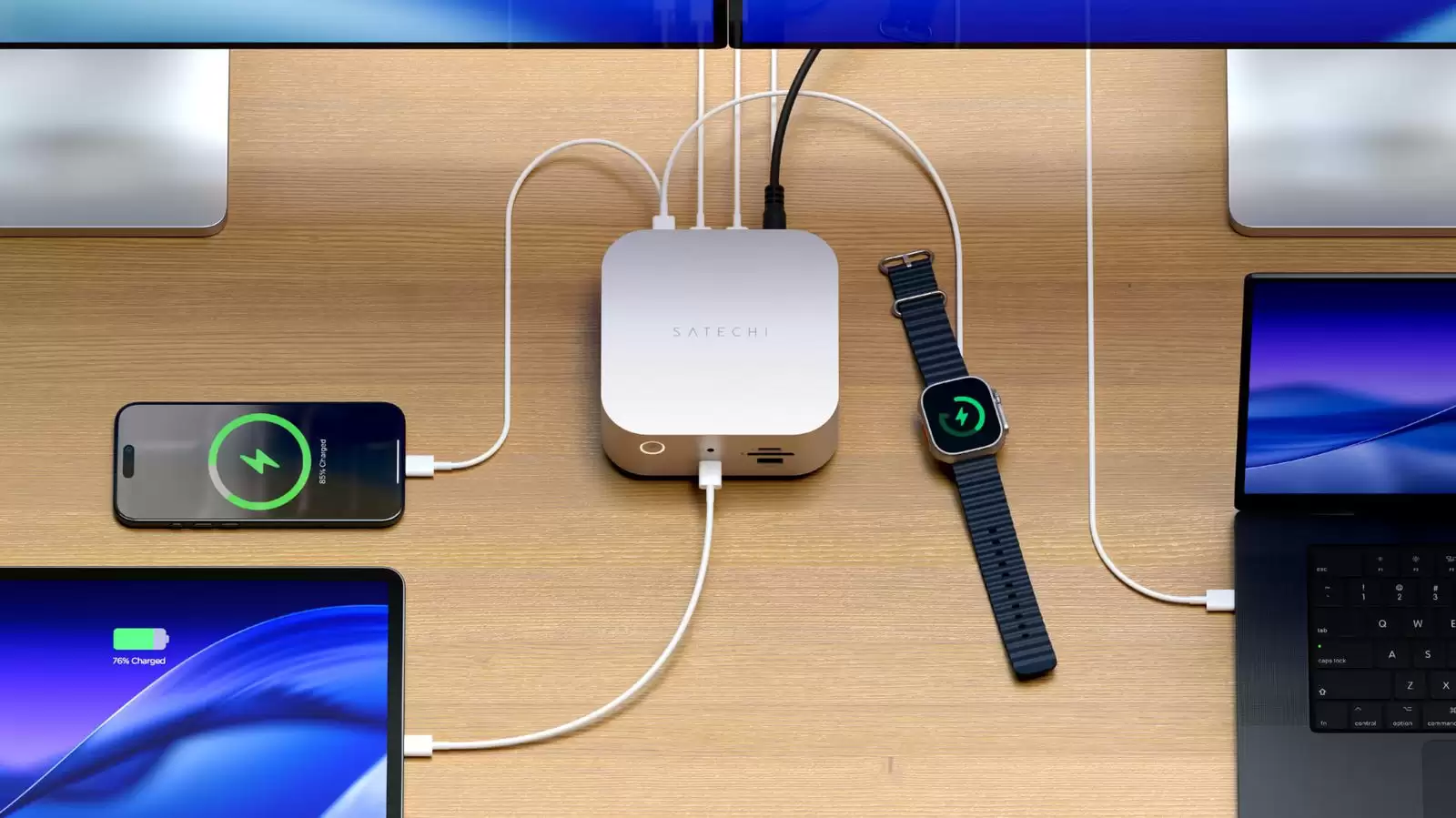 Satechi 推 CubeDock 扩展坞:苹果风格,最高 8TB 扩展、6000 MB/s 传输