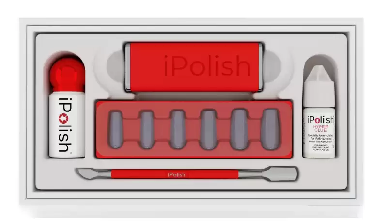 5秒即可美甲:iPolish电动美甲器发布,连接手机改颜色、支持超300种色号