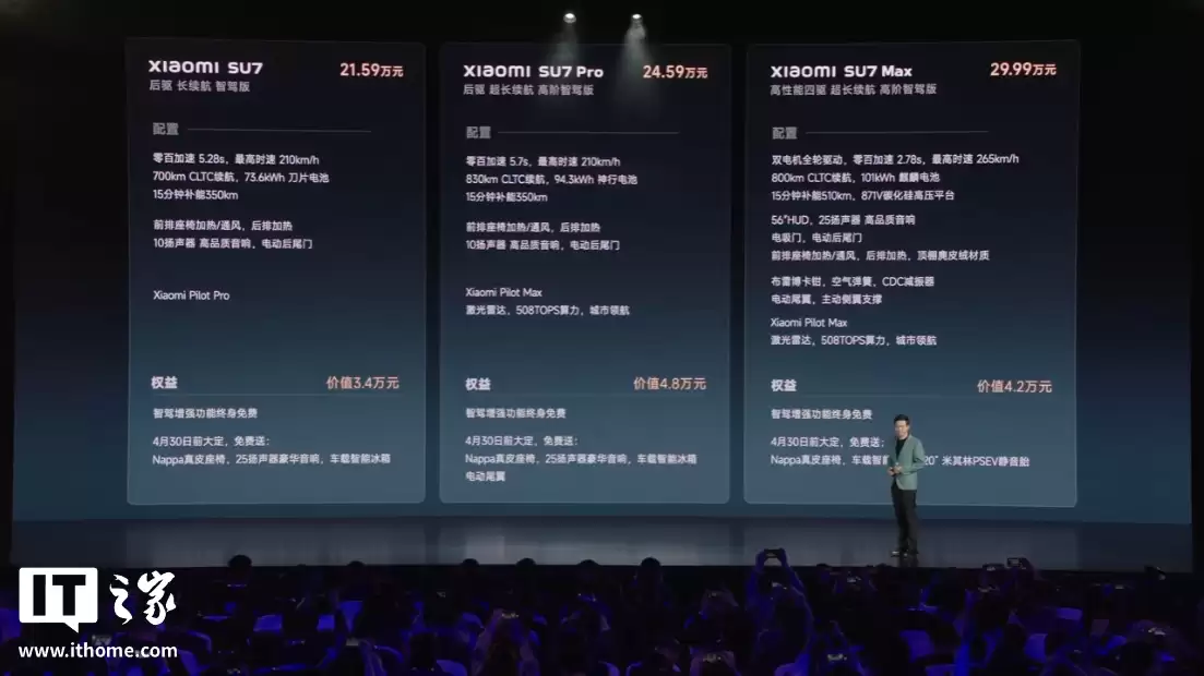 雷军谈新一代小米 SU7 涨价：升级的东西很多，从里到外都有大进步