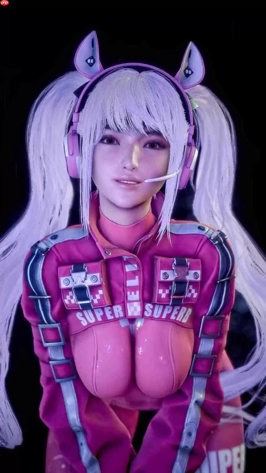 粉色连体服翘臀超性感！国外博主《剑星》伊芙全3D图