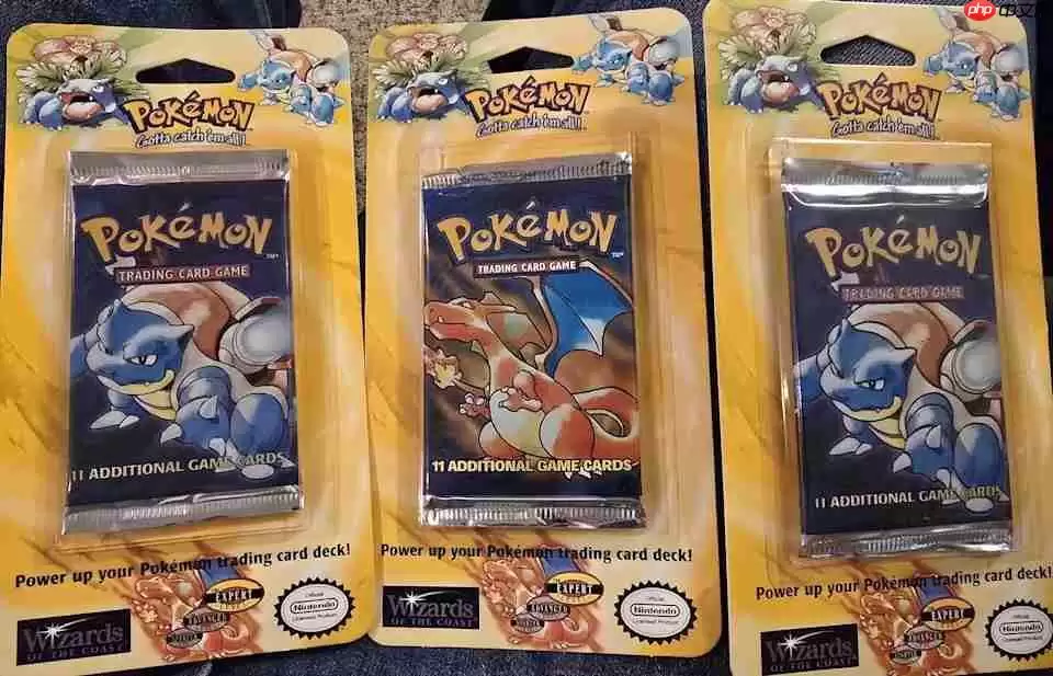 玩家开启26年前时光胶囊 发现高价《宝可梦》初代卡包