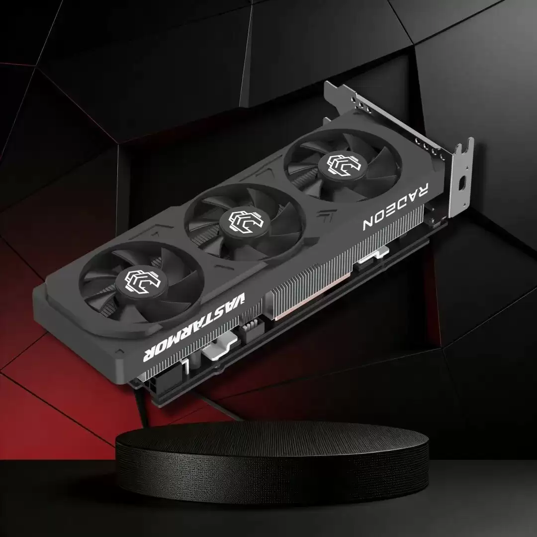 瀚铠发布 RX 9060 XT LP 16GB 显卡,双槽半高设计