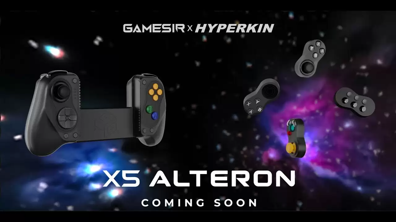 全球首款模块化手机手柄,盖世小鸡联合 Hyperkin 推出 X5 Alteron