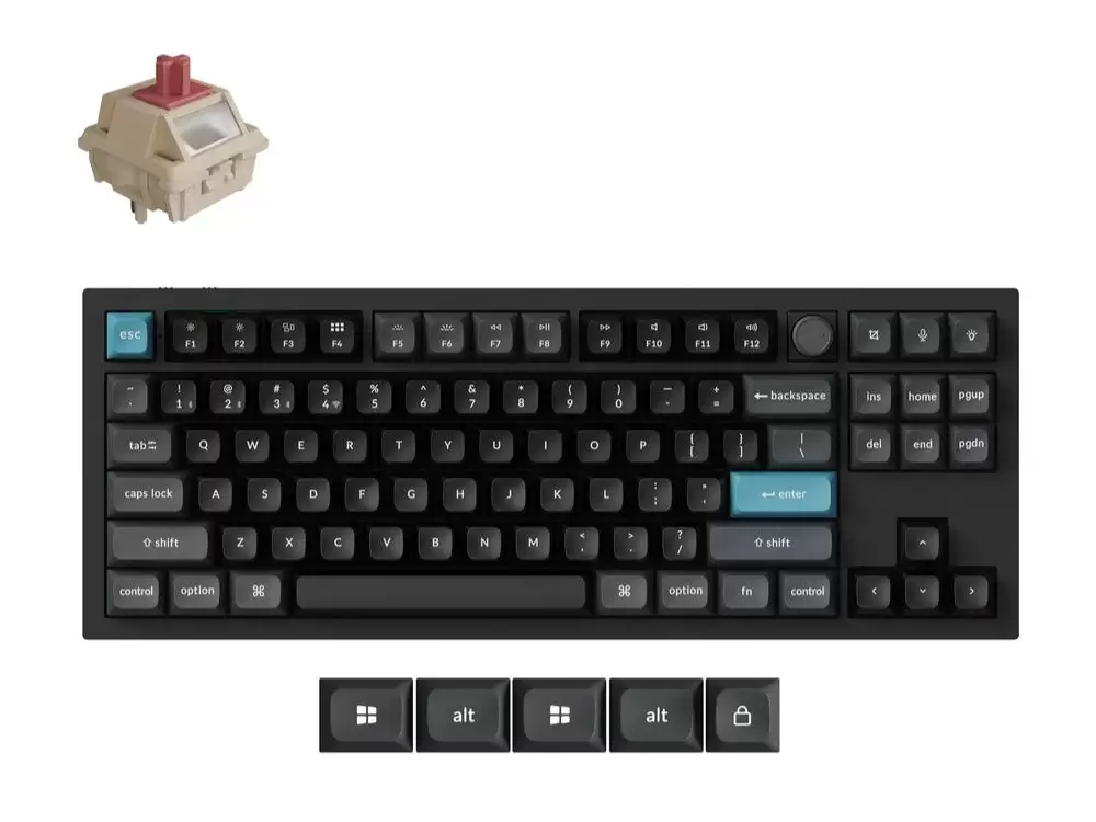 Keychron推出Q/V Ultra系列机械键盘，支持8K回报与长续航