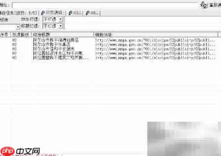 企业信息公示采集成效