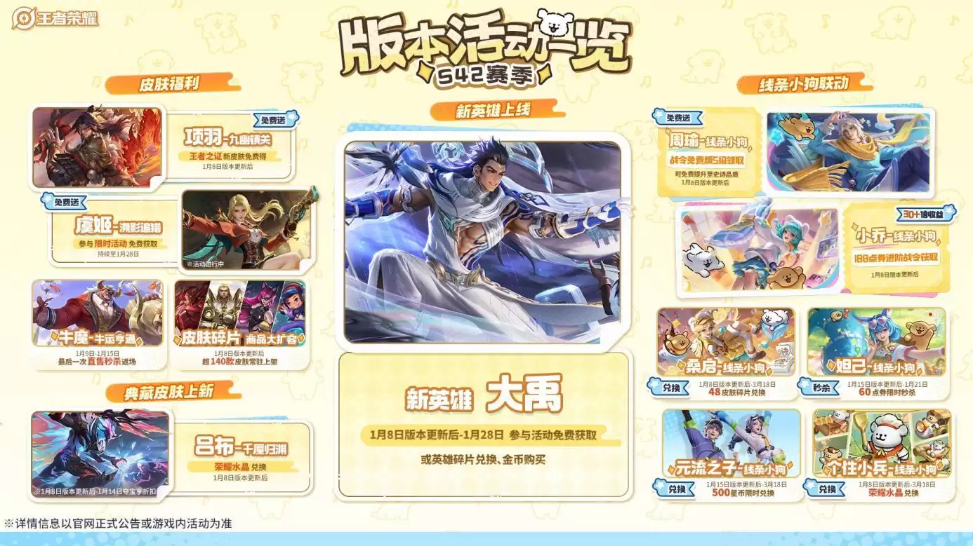 腾讯《王者荣耀》S42 新赛季“神佑建木”开启:新英雄大禹上线、优化匹配机制