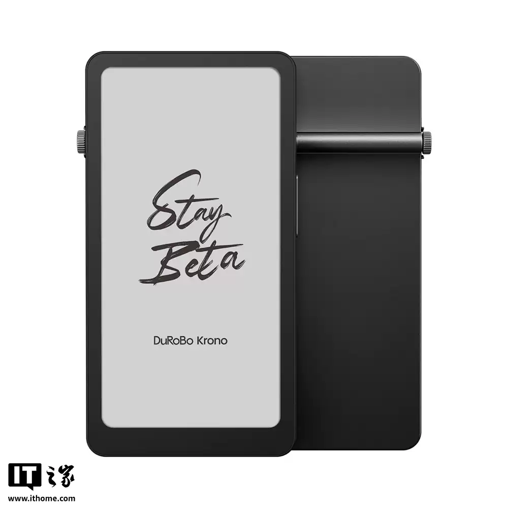 Krono 黑白墨水瓶手机造型电纸书发布:6.13 英寸 Carta 1200 面板、6G + 128G 存储,239.99 欧元