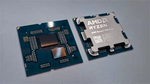 全球最快游戏CPU开盖：AMD锐龙7 9850X3D实拍首发！