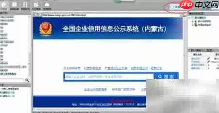 企业信息公示采集成效