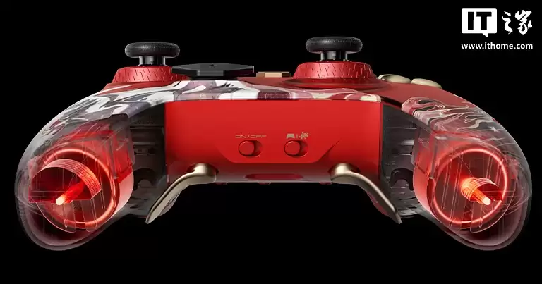 北通鱿鹏70马年新春限定款游戏手柄上架：电容摇杆 + 自适应扳机，688元