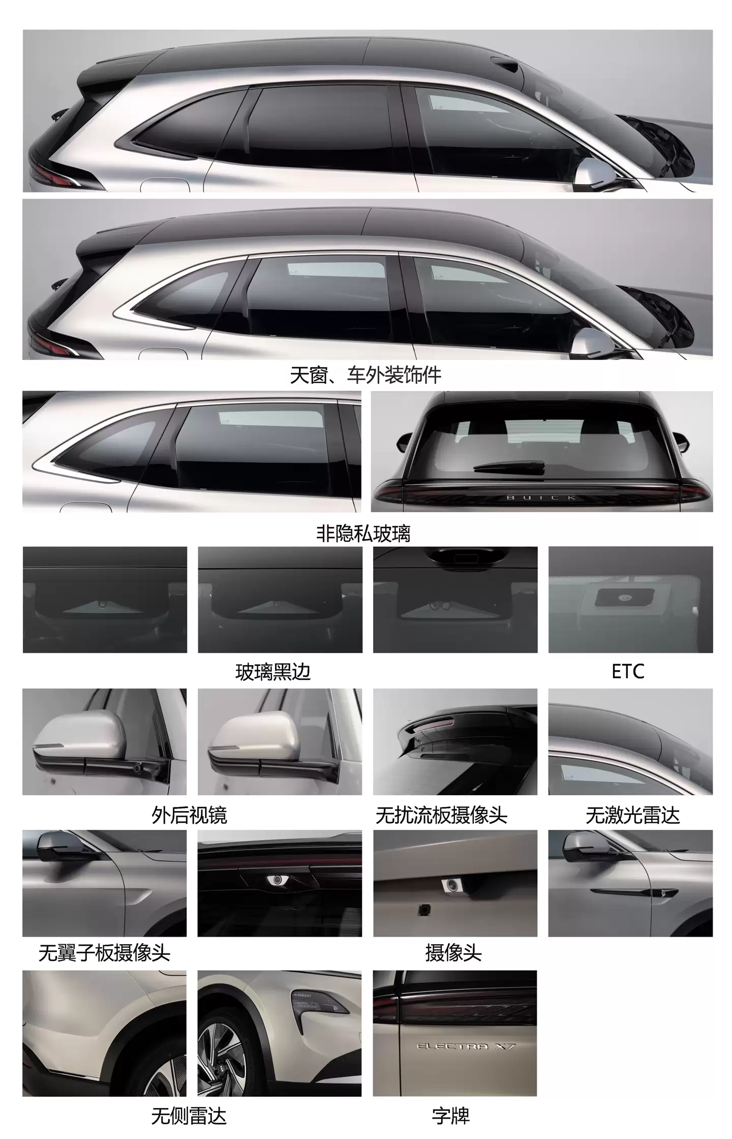 别克Electra SUV 新车 ELECTRA E7 申报，有望沿用“真龙”插混系统