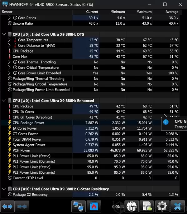 不再挤牙膏!Intel史上最强集成显卡Panther Lake Arc B390实测:《赛博朋克2077》狂飙165.74 FPS