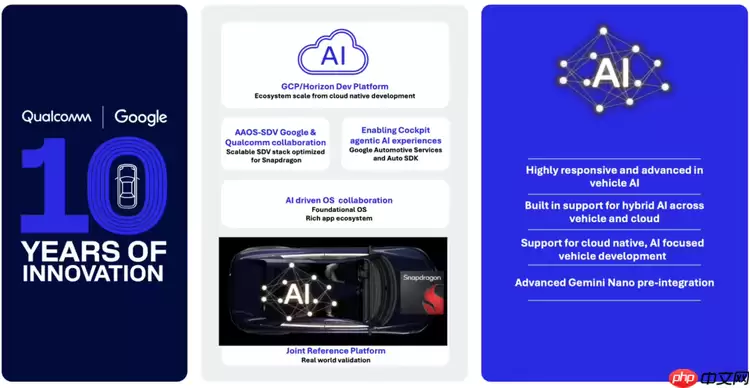 高通与谷歌打造统一汽车 AI 智能体平台