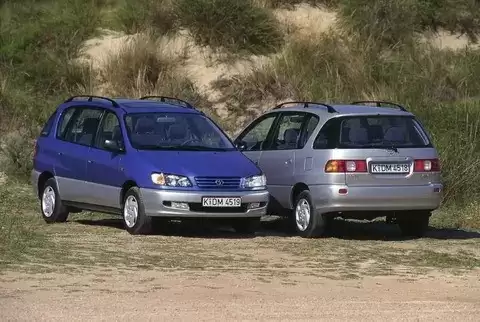 丰田Ipsum/Picnic：90年代末多功能车代表作