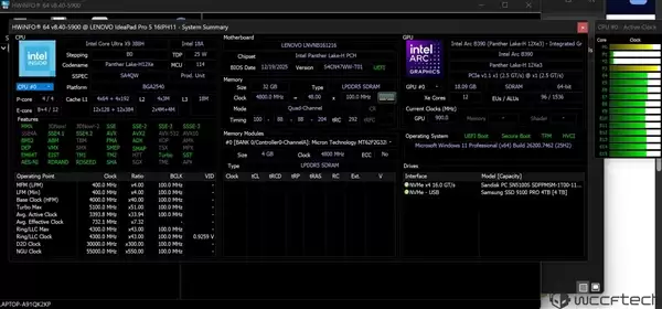 不再挤牙膏!Intel史上最强集成显卡Panther Lake Arc B390实测:《赛博朋克2077》狂飙165.74 FPS