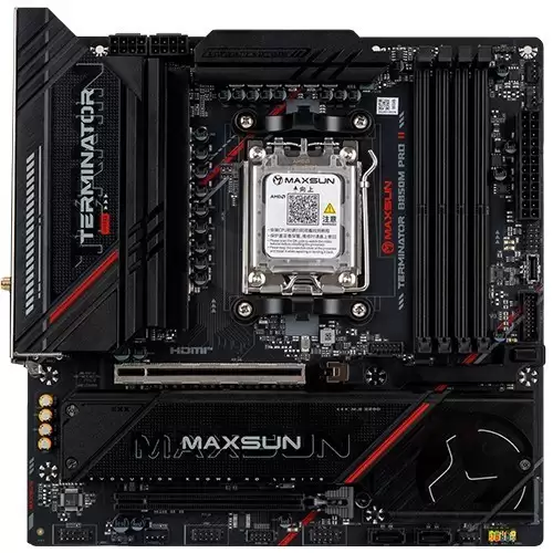 铭瑄终结者B850M PRO II WIFI7主板上巿，999元支持M.2全满速与Wi-Fi 7