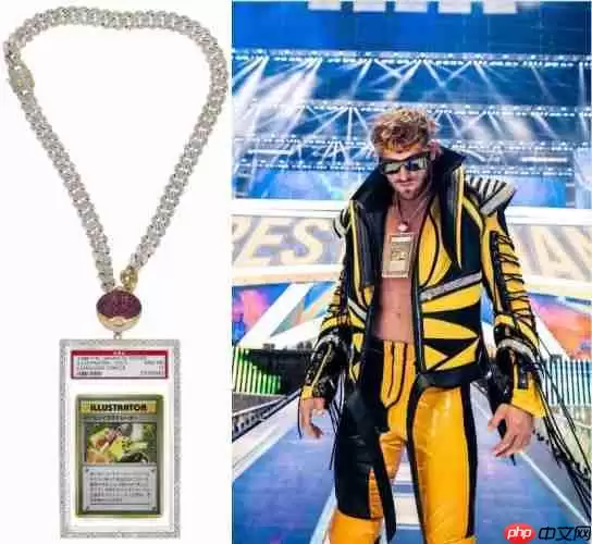 全球唯一PSA 10级最贵宝可梦卡拍卖中！洛根·保罗承诺加码钻石项链