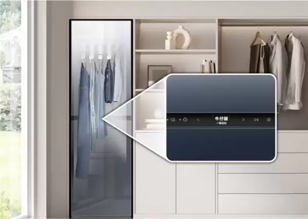 一键除皱去味 三星 AI 神 黑钻衣物护理机让每日穿搭更优雅